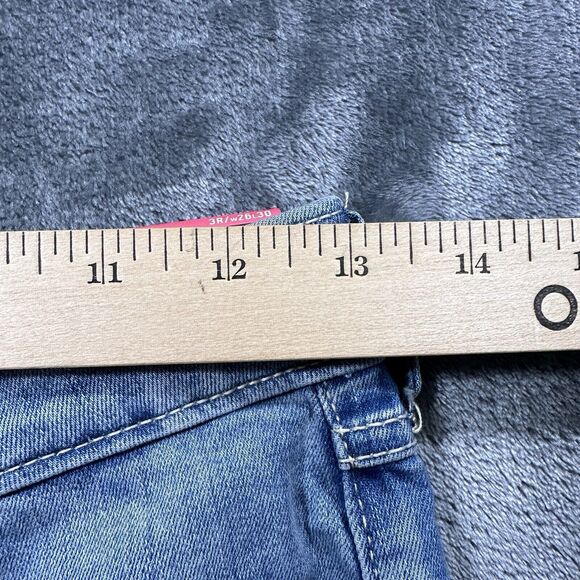 Hollister Jeans Women’s 3R 26x30‎ Blue High Rise Super Skinny Distressed NWT - Picture 11 of 14